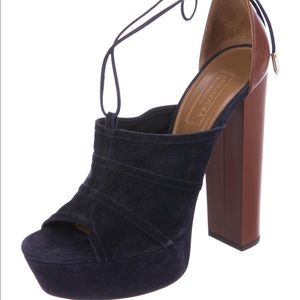 Brand New Without Box- Aquazzura “Very Eugenie”